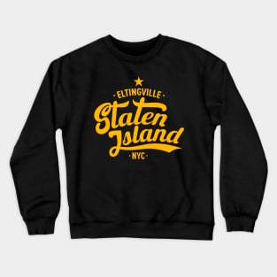 Eltingville Street Vibe - Modern Staten Island Style Crewneck Sweatshirt